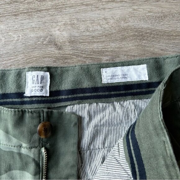 Gap Camouflage Girlfriend Chino  Pants - Picture 11 of 14